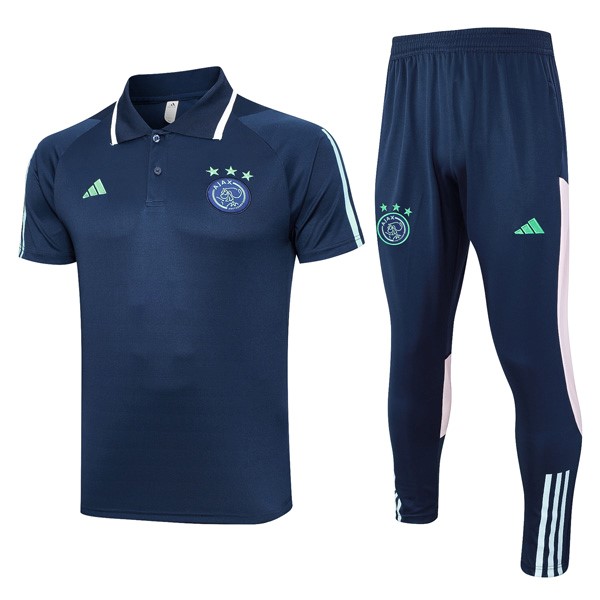 Polo Ajax Conjunto Completo 2024 Blau